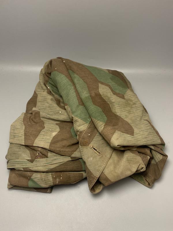 Original M31 German Army Splinter Camouflage Zeltbahn Quarter