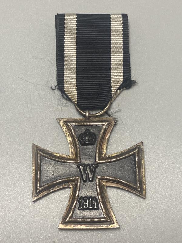 WW1 Iron Cross Second Class With Ribbon