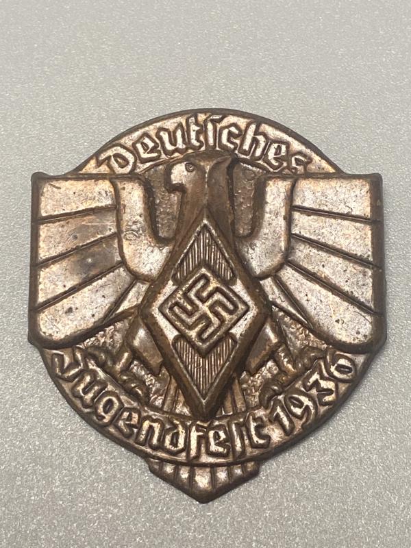 Deutsches Jugendfest 1936 HJ Day Badge