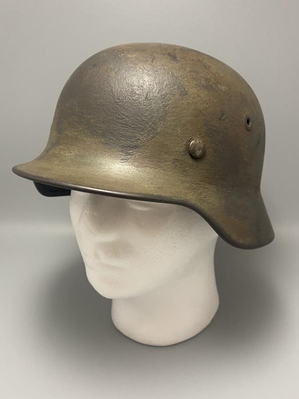 Luftwaffe M40 Helmet Two Tone Camouflage Q64 Shell