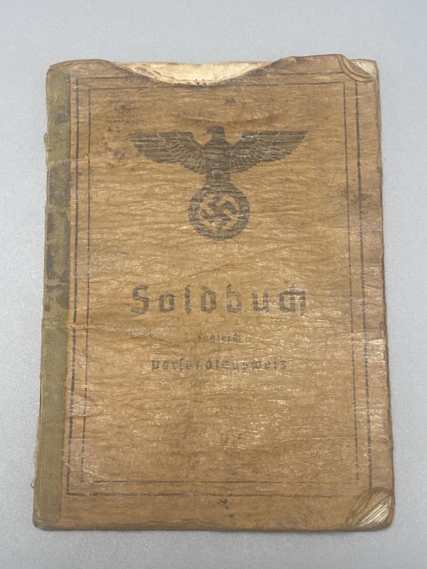 German Army Soldbuch Franz Michl Grenadier. Ers. Battalion 481