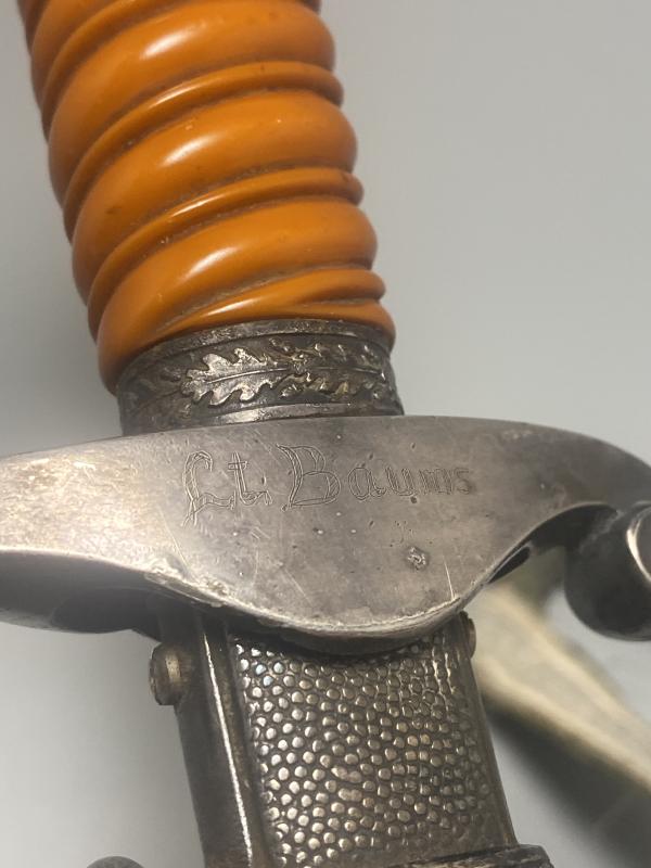 German Army 2nd Pattern Dagger Alcoso With Hanger