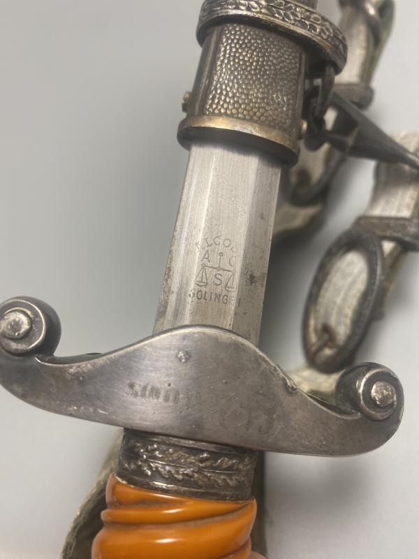 German Army 2nd Pattern Dagger Alcoso With Hanger