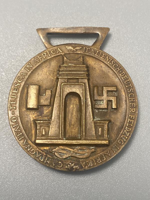 German Italian DAK Africa Campaign Medal