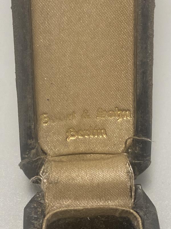 Private Purchase Female Silver Swastika Stick Pin Godet & Sohn Berlin