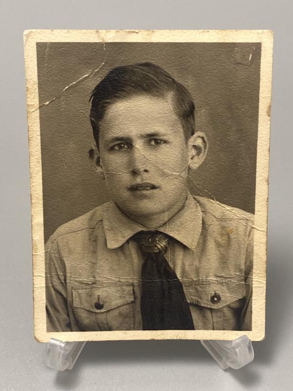Hitler Youth Identification Book Photograph