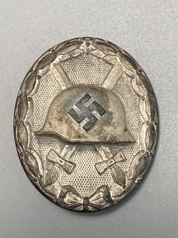 Silver Wound Badge Maker 100 Rudolf Wachtler & Lange