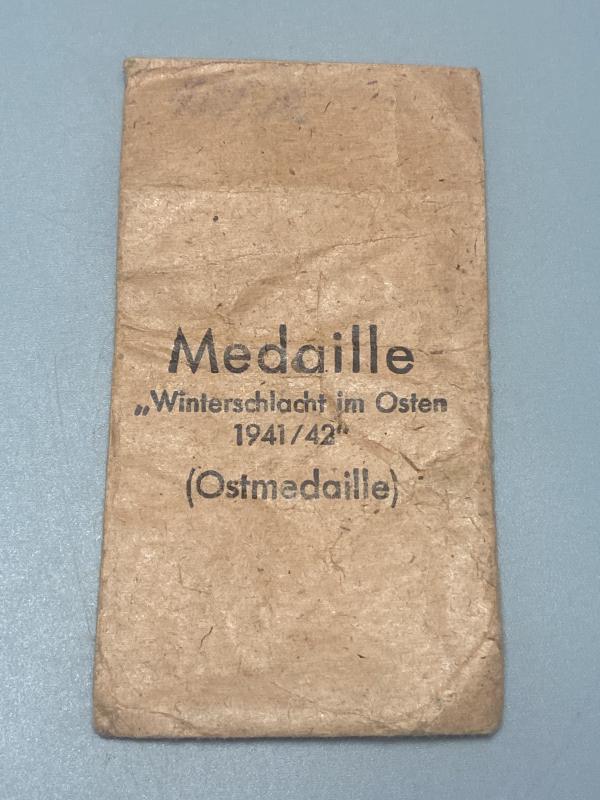 Eastern Front Campaign Medal Packet Rudolf Souval