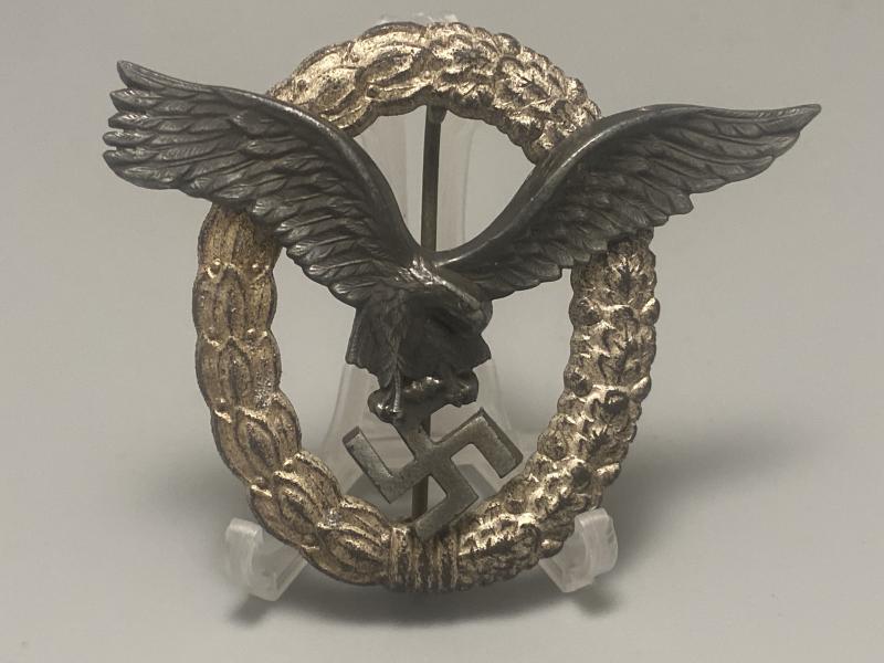 Luftwaffe Pilots Badge Unmarked Variant