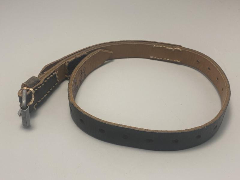 Unissued German Leather Zeltbahn Equipment Strap Pelzer & Co 1942