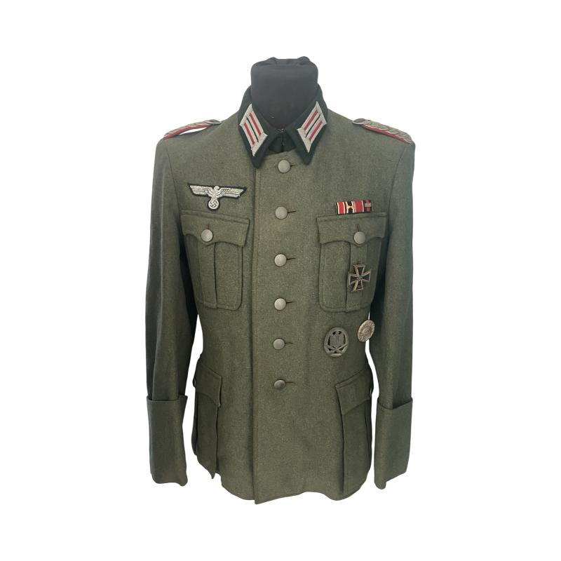 German Army Artillery Major Field Tunic