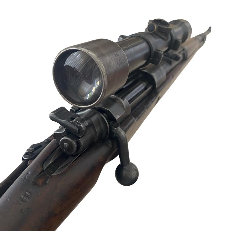 German K98K Sniper Rifle Carl Zeiss 3X Magnification Scope