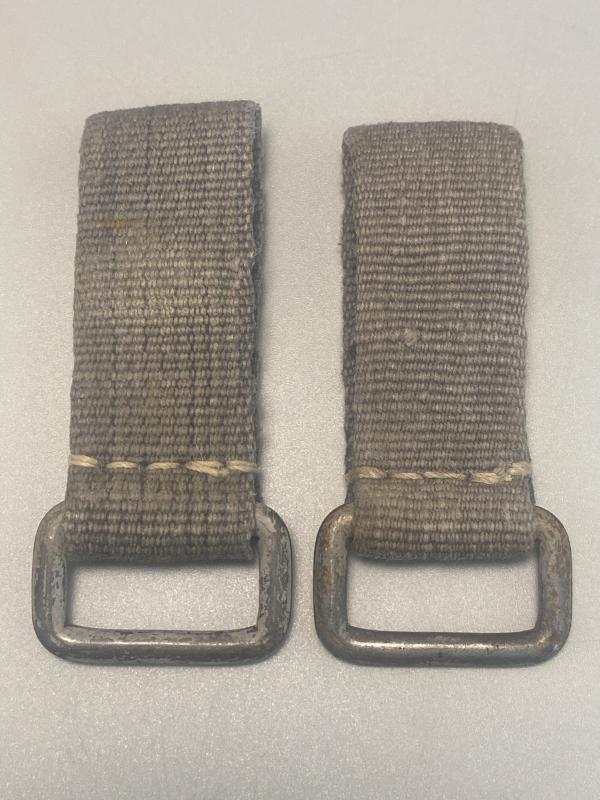 Rare Luftwaffe Blue Webbing D Rings