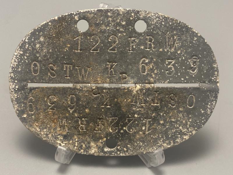 German Army Ukrainian Volunteer ID Tag OSTW.Kp.639