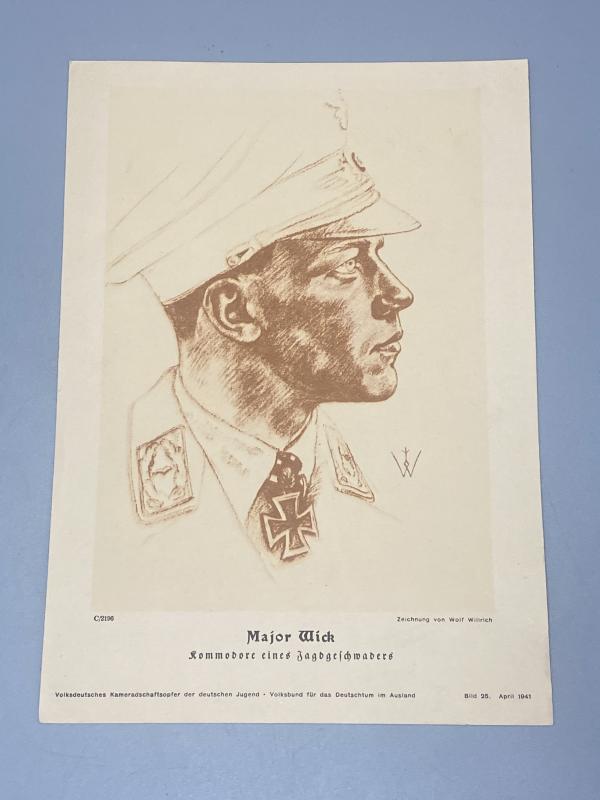 Major Wick Wolfgang Willrich VDA Leaflet