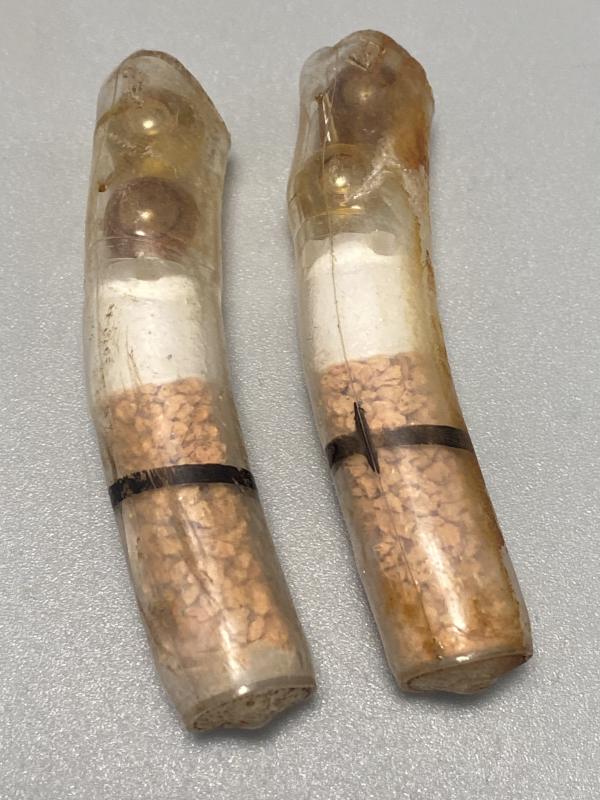 Pair of WW2 German Army Gas Detection Philes