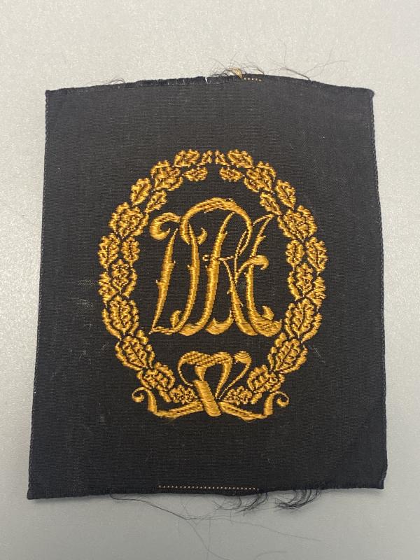 Pre War DRA Bronze Sports Badge Cloth Jacket Award