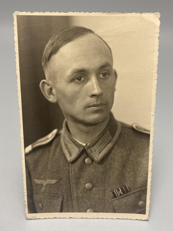 German Army 6X4 Studio Portrait NCO