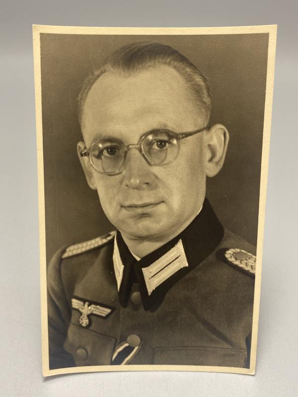 German Army 6X4 Studio Portrait Zugfuhrer