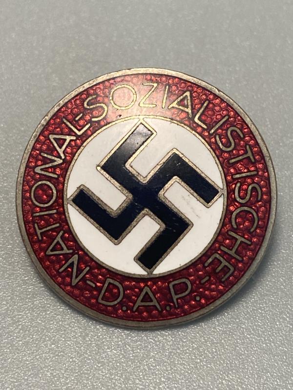 NSDAP Early Membership Badge M1/8 Ferdinand Wagner