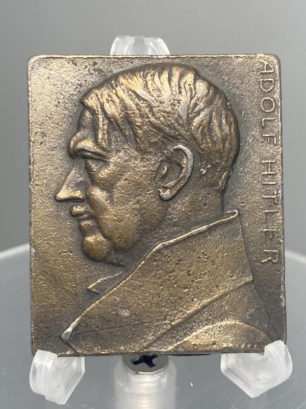 NSDAP Adolf Hitler Table Medal 45mm X 40mm