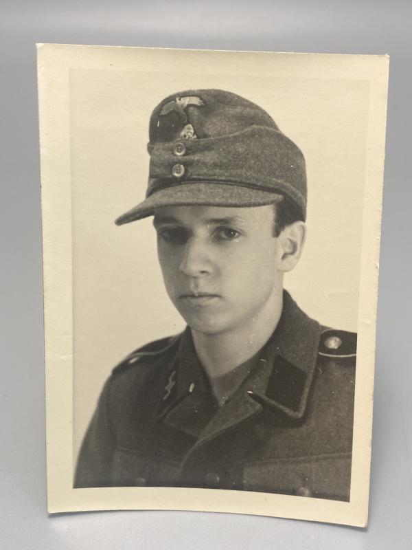 Waffen SS Enlisted Man Photograph