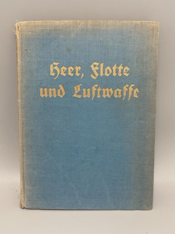 Heer, Flotte und Luftwaffe Defence Policy Pocketbook 1938 Print