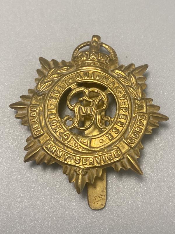 WW2 Royal Army Service Corps Cap Badge