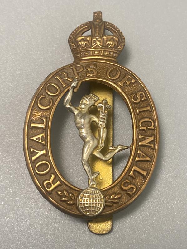 WW2 Royal Corps of Signals Cap Badge