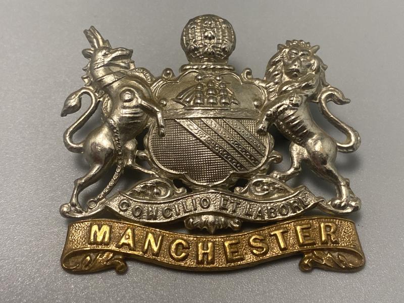 WW2 Manchester Regiment Cap Badge