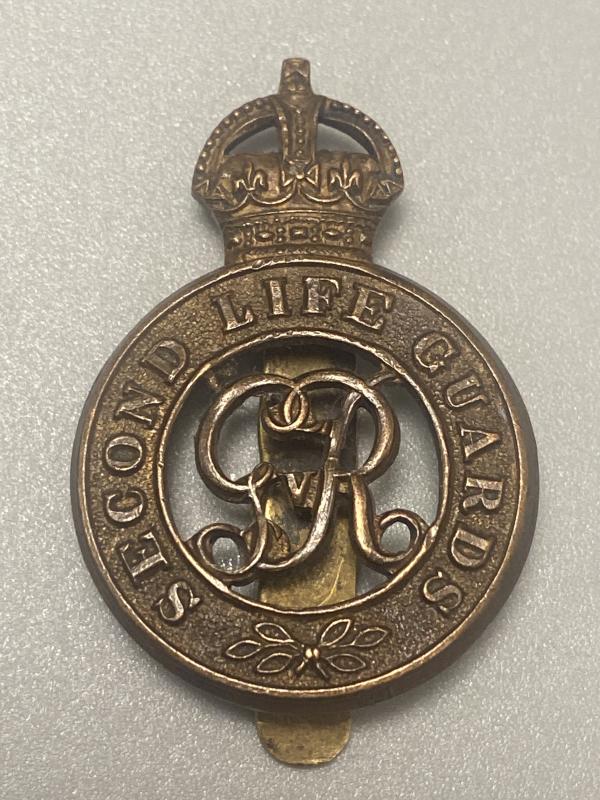 WW1 GRV Second Life Guards Cap Badge