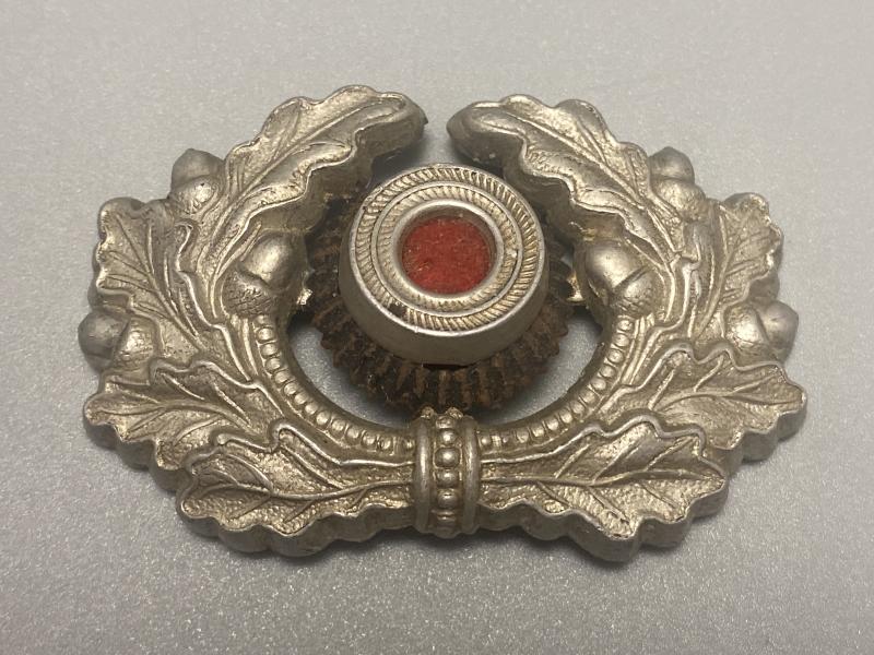 WW2 German Army Aluminium Cockade & Wreath