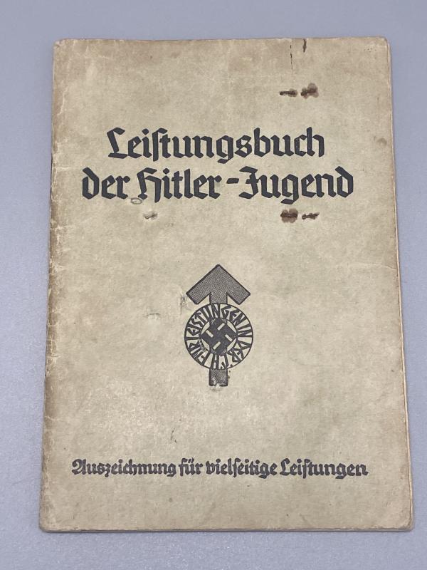 Leistungsbuch Der Hitler Jugend Progression Book