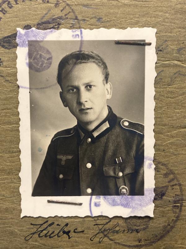 German Army Soldbuch Stabsgefreiter Johann Huber Inf.Regt.468