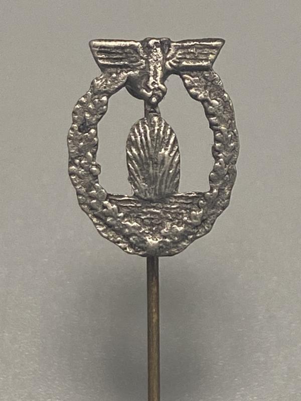 German Miniature Mine Sweeper Stick Pin