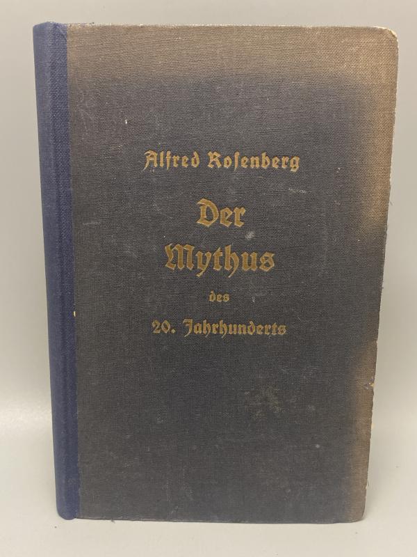 1934 Print Alfred Rosenberg “Der Mythus” des 20.Jahrhunderts Hardback Book