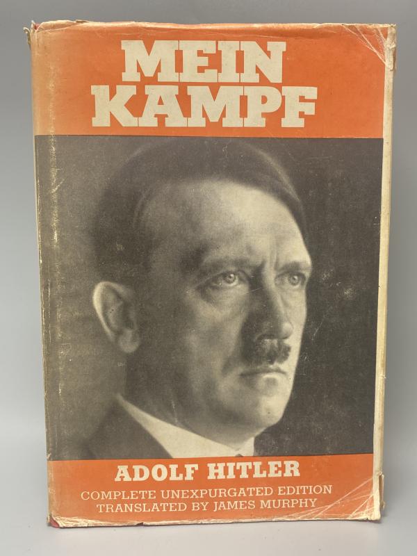 Adolf Hitler “Mein Kampf” English Print 1942 Complete Unexpurgated Edition