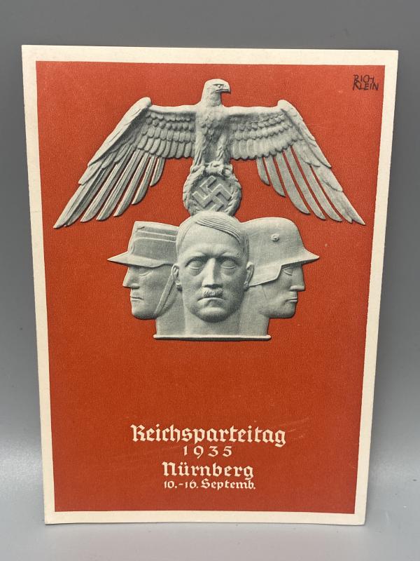 Reichparteitag 1935 Nürnberg Post Card