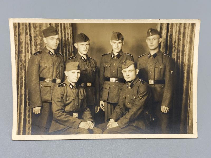 Waffen SS 6X4 Postcard Photograph