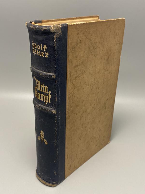 1939 Print of Mein Kampf Wedding Edition Presented