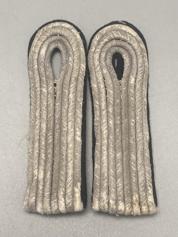 German Army Pioneer Leutnant Slip On Shoulder Boards