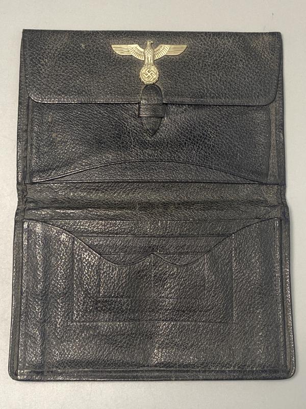 WW2 German Army Leather Wallet