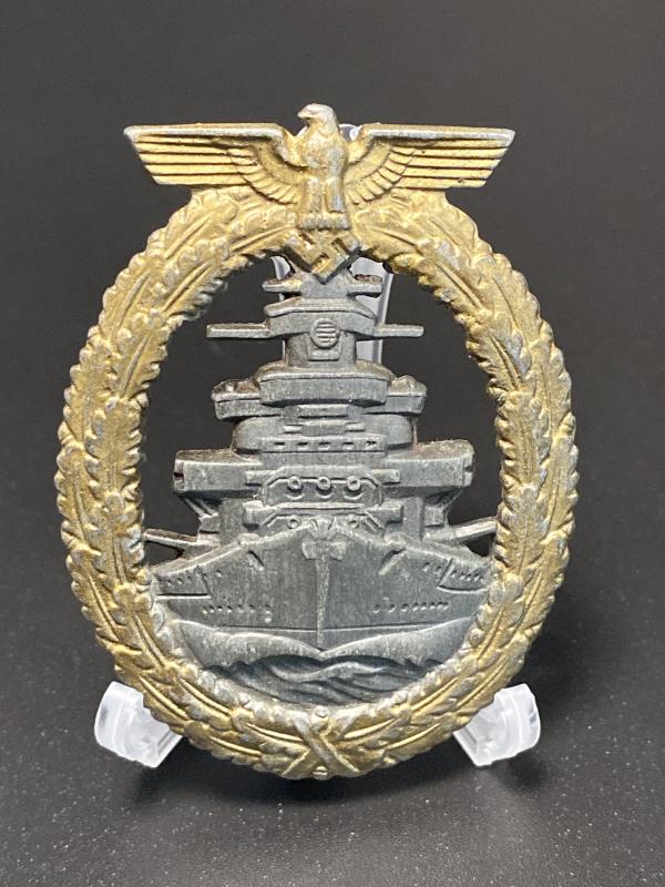 Kriegsmarine High Seas Fleet Badge Friedrich Orth