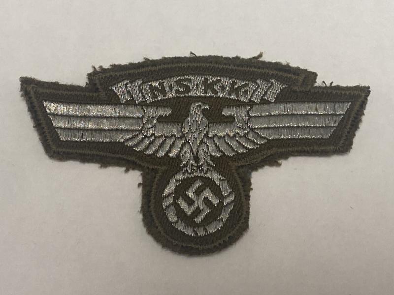 Unissued NSKK Flatwire Sleeve Eagle