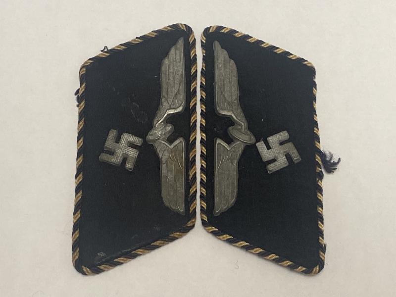 Reichbahn Officials Collar Tabs