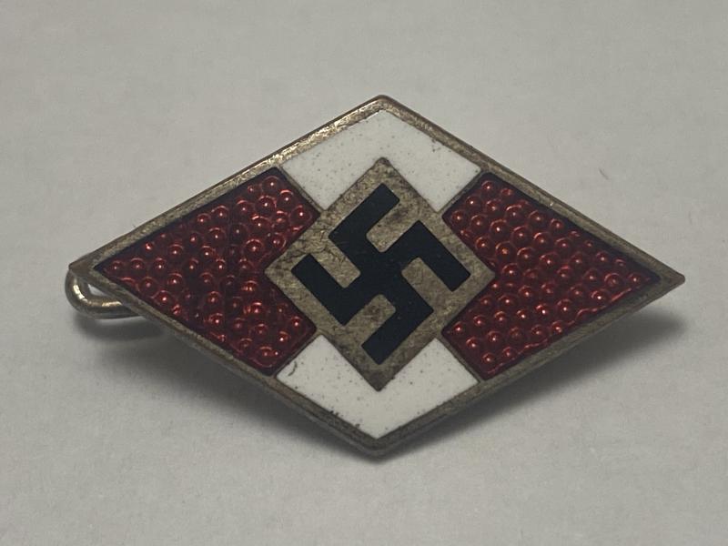 Enamelled HJ Badge RZM M1/31 Karl Pfohl