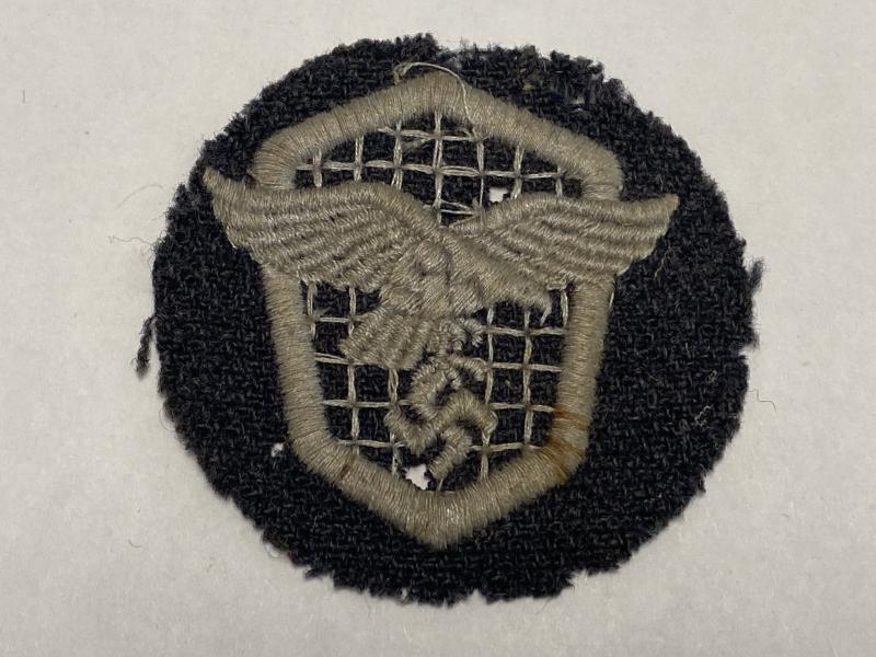 Luftwaffe Motor Vehicle Trade Patch Uniform Removed