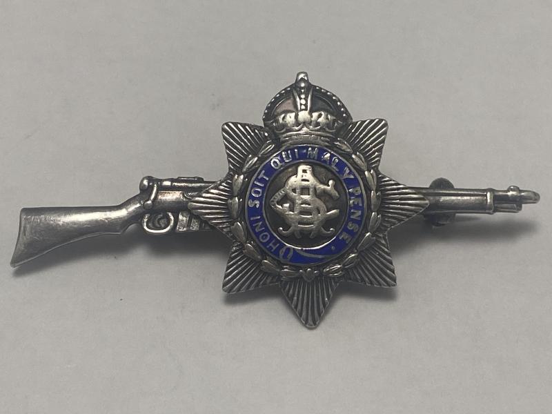 Sterling Silver Army Service Corps Sweetheart Pin Badge 1911
