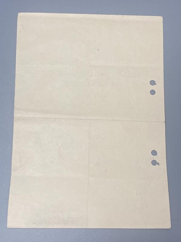 Iron Cross First Class Citation Oberfeldwebel Dreyer 3. (mot)/Pi.34