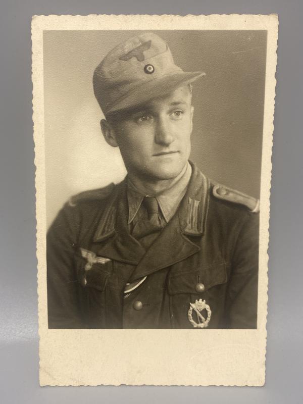 Italy Campaign German Soldier 6X4 Portrait Photograph April 1944